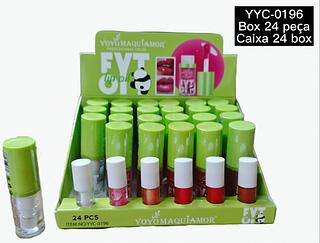 yoyo maquiam lip gloss box 24 pç