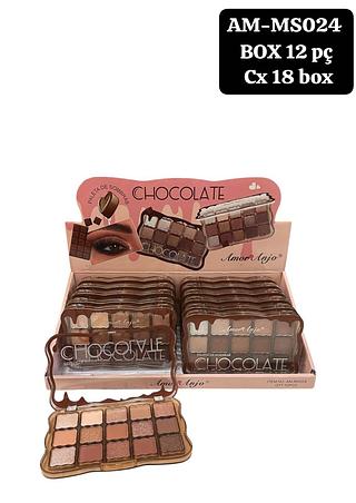 amor e anjo paleta de sombra box 12 pç