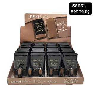 sarahs beauty base bastao box 24 pç