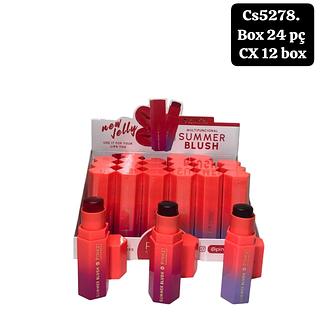 pink21 blush em batao (gelatina) box 24 pç