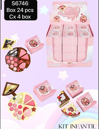 sarah s beauty kit infantil box 24 pç