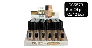 Pink 21 Ultra Cover Corretivo Matte box 24 pçs
