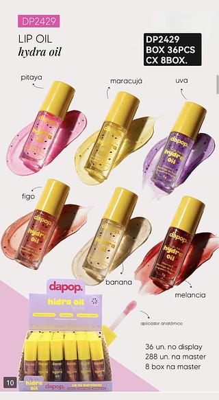 dapop lip gloss box 24 pç