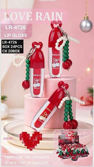 LOVE RAIN LIP GLOSS BOX / 24 PÇS