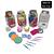 kit pote com esponja box 12 pç