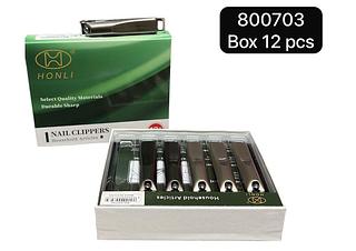 cortador de unha box 12 pç