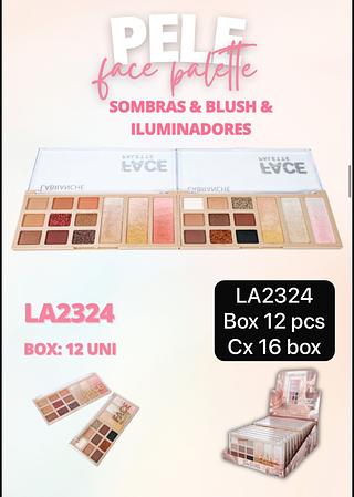 LABRANCHE PALETA blush iluminador e sombras box 12 pç