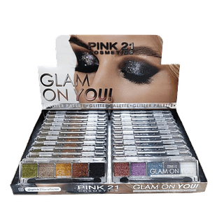 Pink 21 Paleta Glitter