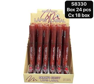 SARSH BEAUTY LAPIS LABIAL BOX 24 PÇ