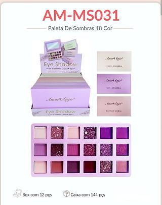 Amor e anjo paleta de sombras box 12 pçs