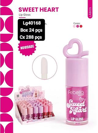 febella lip gloss box 24 pç