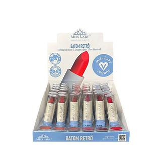Batom Retrô C/36 Unid - Miss Lary (VB010)