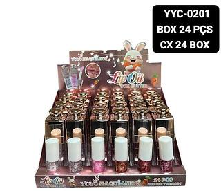 yoyo lip gloss box 24 pç