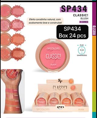 SP COLORS BLUSH BOX 24 PÇ