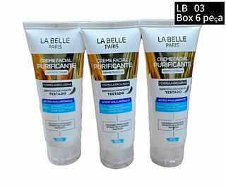 LA BELLA CREME FACIAL PURIFICADOR BOX 6 PÇ