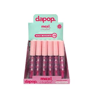Máscara Incolor Rosa Mosqueta Maxi Cristal C/36 Unid - Dapop (DP2342)