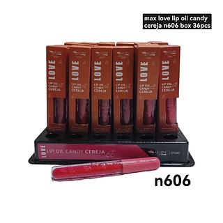 max love lip oil bomb brilhante BOX 36PÇS