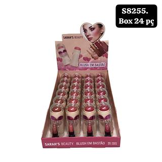 sarahs beauty blush bastao box 24 pç