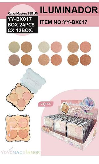 YOYO PALETA DE ILUMINADO BOX 24 PÇ