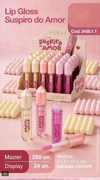 Vivai Lip gloss box 24 pçs
