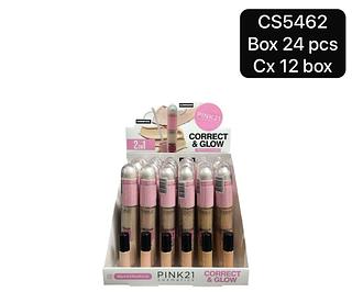 PINK21 CORRETIVO BOX 24 PÇ
