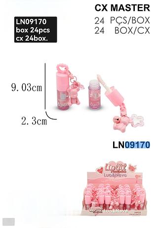 lua e neve lip gloss box 24 pç