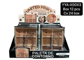 Yoyo Maquiamor Paleta de Contorno box 12 pçs