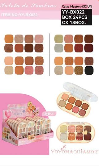 YOYO PALETA DE SOMBRA BOIX 24 PÇ