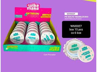 wiki make po solto traslucido box 15 pç
