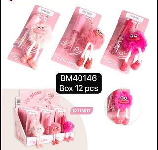 febella lip gloss com chaveiro box12