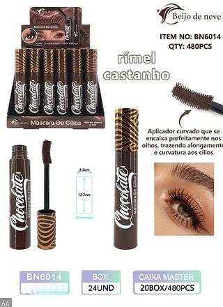 beijo de neve mascara de cilios box 24 pç