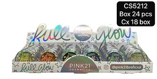 Pink 21 Glitter box 24 pçs B