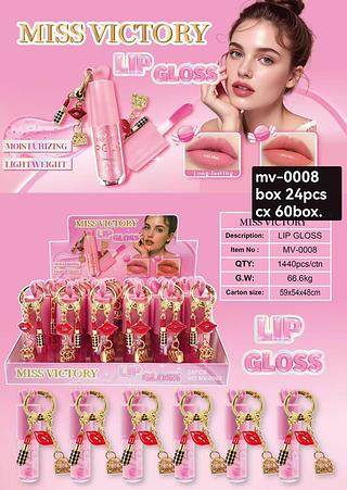 lip gloss box 24 pç