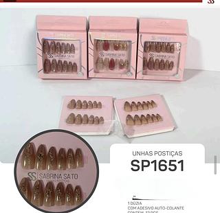 Unha Sabrina sato box 12 pc