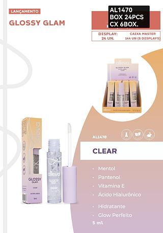 alleva lip gloss box 24 pç