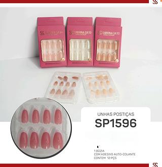 Unha Sabrina sato box 12 pc