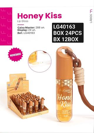 febella lip gloss mel box 24 pç