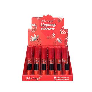 Lip Gloss Strawberry C/24 Unid - Belle Angel (RB016)