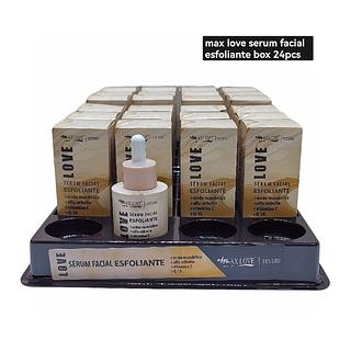 max love Sérum esfoliante BOX 24PÇS