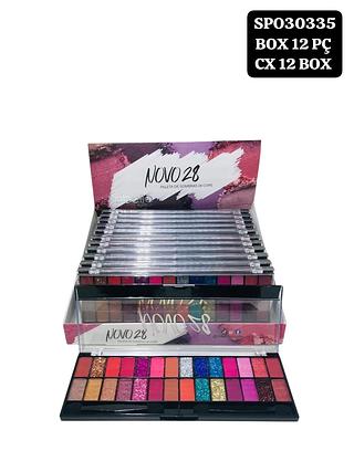 febella paleta de sombras box 12 pç