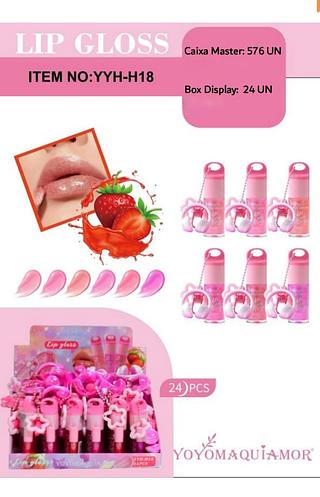 yoyo lip goss box 24 pç