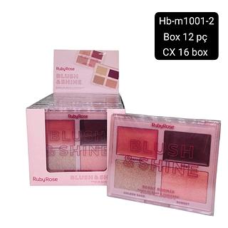 ruby rose blush e iluminador