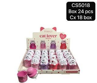 PINK21 LIP BALM GATINHO BOX 24 PÇ