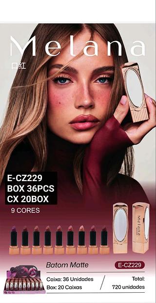 Melana batom 36 pçs