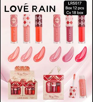 Love Rain Lip Gloss box 12 pçs