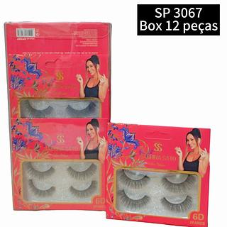Sabrina Sato cilios portiços 2 pares box 12 pç