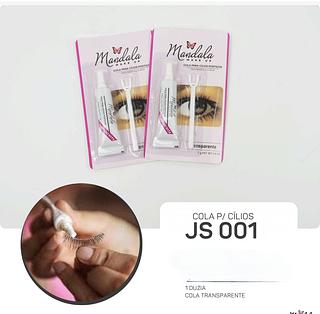Mandala Cola Para Cilios Transparente box 12 pçs