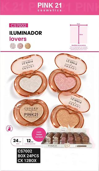 PINK21 ILUMINADOR BOX / 24PÇS