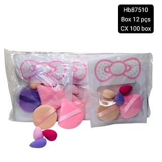 pink 21 kit esponja hello box 12pç