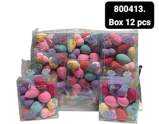 Miravia Kit Mini Esponjas box 12 pçs